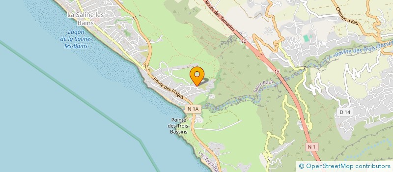 localisation de l'entreprise RUNZIL  SAINT-PAUL