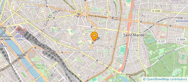 localisation de l'entreprise RUOMER  PARIS