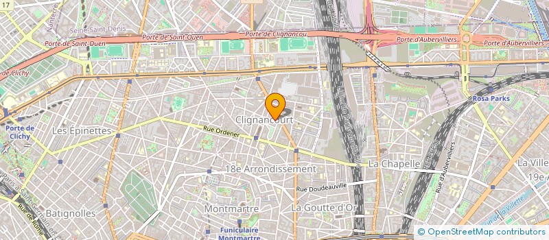 localisation de l'entreprise RUPASHI BANGLA  PARIS