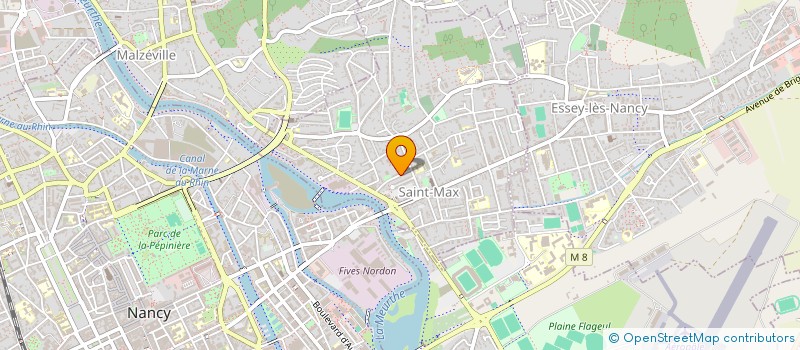 localisation de l'entreprise RUPPERT ET AUPIED à SAINT-MAX
