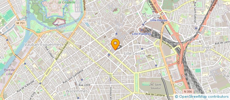 localisation de l'entreprise RUPTUR MUSIC  LILLE