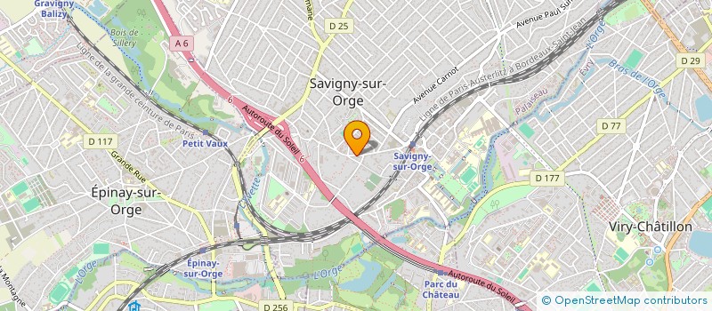 localisation de l'entreprise RUQAYYA IMMO à SAVIGNY-SUR-ORGE