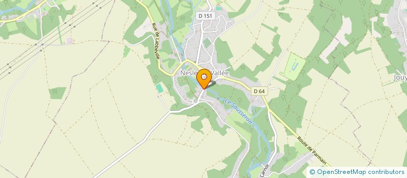 localisation de l'entreprise RURAL ESTATE 2  NESLES-LA-VALLEE