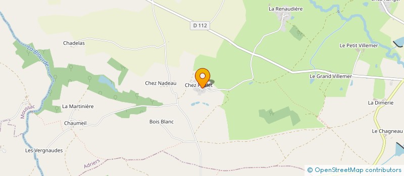 localisation de l'entreprise RURAL IMMO  ASNIERES-SUR-BLOUR