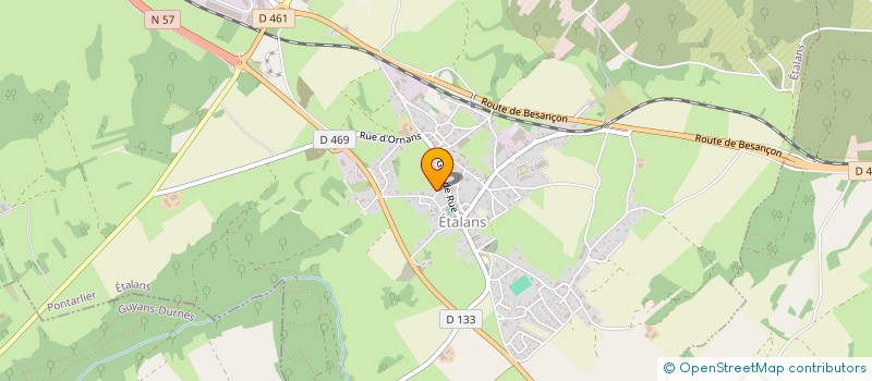 localisation de l'entreprise RURAL INITIATIVES SERVICES  DURNES