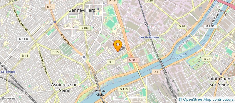 localisation de l'entreprise RURALITE ET INSERTION à GENNEVILLIERS