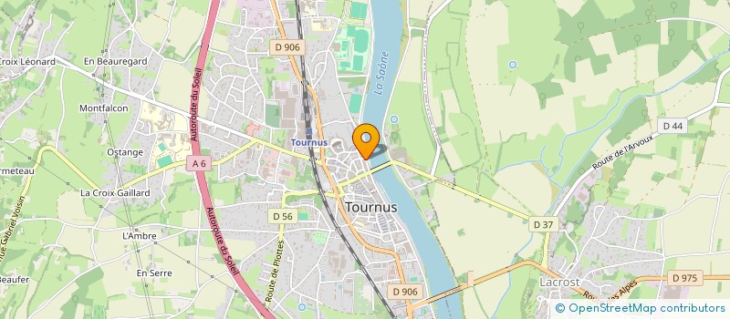 localisation de l'entreprise RURAUT à TOURNUS