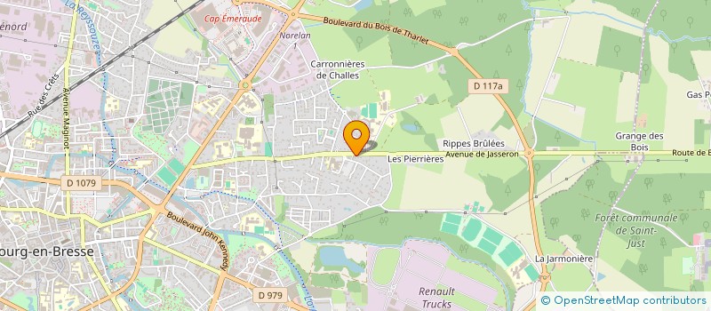 localisation de l'entreprise RUREMPLOI à BOURG-EN-BRESSE