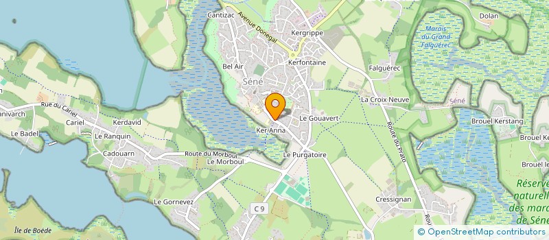 localisation de l'entreprise RURIK à SENE