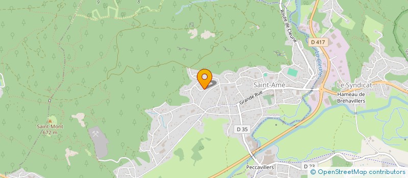 localisation de l'entreprise RUSCONI  SAINT-AME