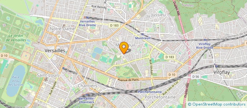 localisation de l'entreprise RUSH à SAINT-DENIS