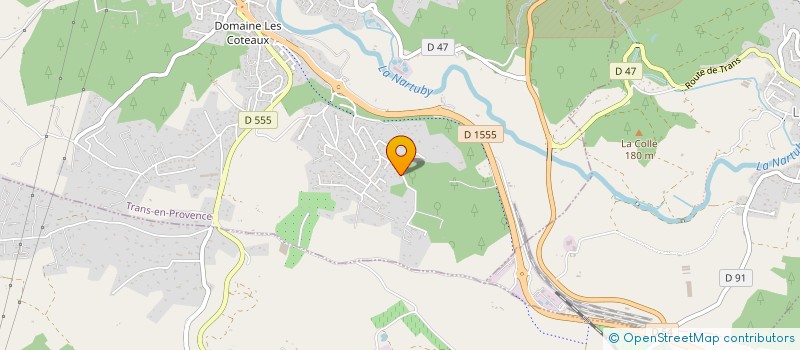 localisation de l'entreprise RUSH à TRANS-EN-PROVENCE