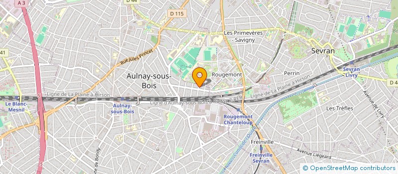 localisation de l'entreprise RUSH AND GO SERVICES à AULNAY-SOUS-BOIS