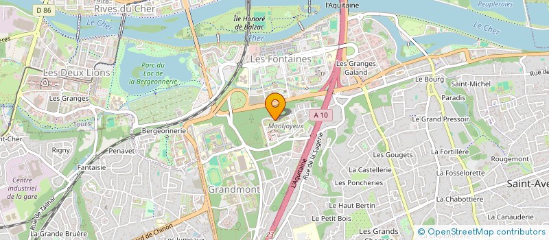 localisation de l'entreprise RUSH EXPRESS 37 à TOURS