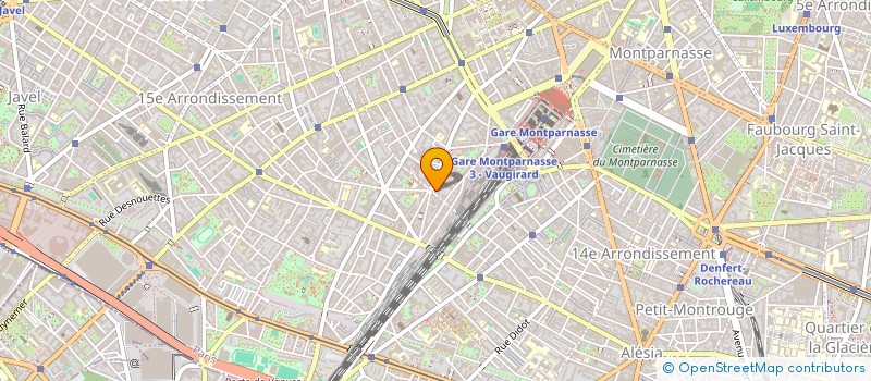 localisation de l'entreprise RUSH LABO à PARIS