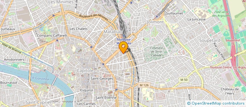 localisation de l'entreprise RUSH SERVICES à TOULOUSE
