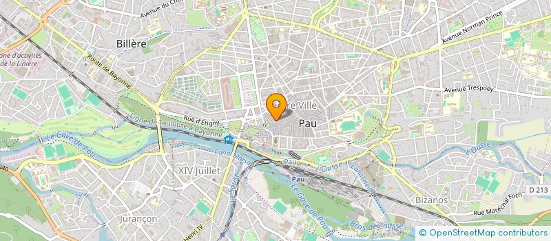 localisation de l'entreprise RUSHWORTH à PAU