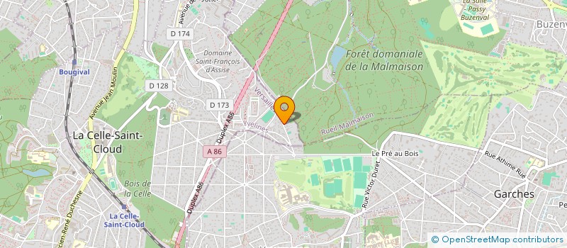 localisation de l'entreprise RUSKENN  LA CELLE-SAINT-CLOUD