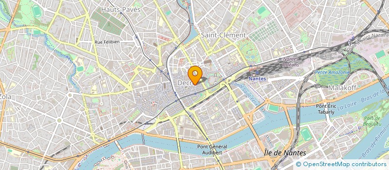 localisation de l'entreprise RUSKIN à NANTES