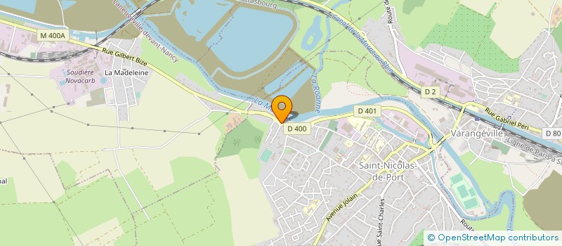 localisation de l'entreprise RUSPINI ALDO ET SBRIZZI ROLAND  SAINT NICOLAS DE PORT