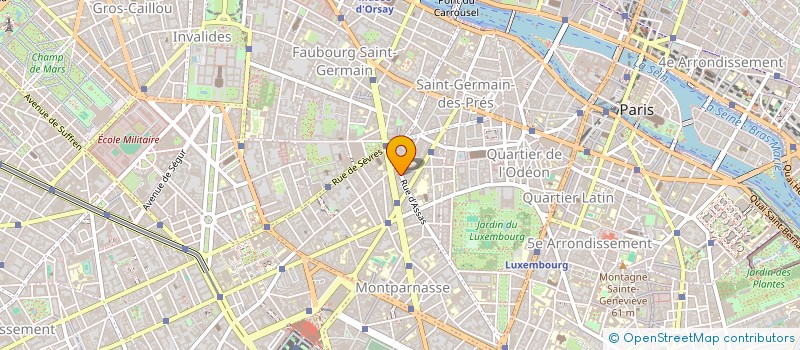 localisation de l'entreprise RUSSEL AND BROOKS à PARIS