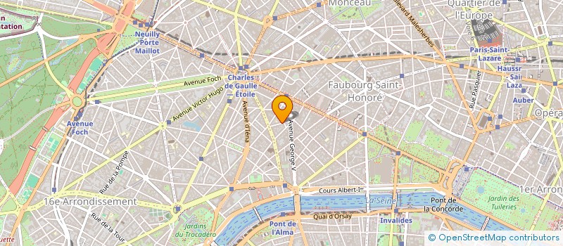 localisation de l'entreprise RUSSELL INVESTMENTS FRANCE  PARIS