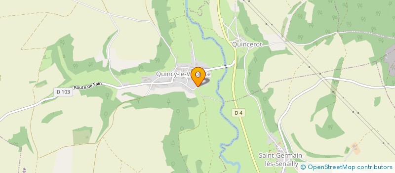 localisation de l'entreprise RUSSEN HOLDING  QUINCY-LE-VICOMTE