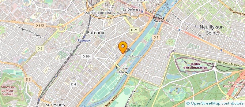 localisation de l'entreprise RUSSIA COMMUNICATION à NEUILLY-SUR-SEINE