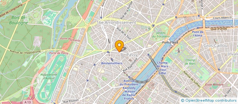 localisation de l'entreprise RUSSIAN DATA COMPAGNY  PARIS