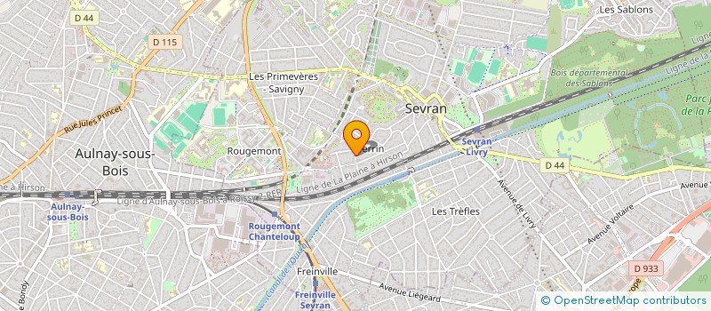 localisation de l'entreprise RUSSICADA à SEVRAN