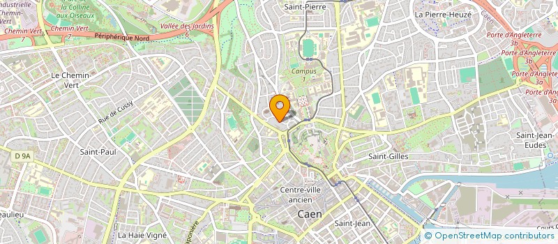 localisation de l'entreprise RUSSIE.FR à CAEN