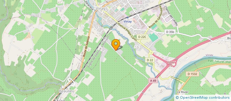 localisation de l'entreprise RUST'IN  BEAULIEU