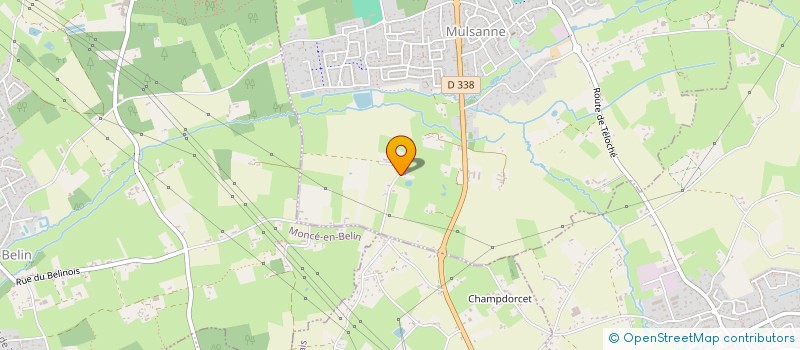 localisation de l'entreprise RUST RIDERS  MULSANNE