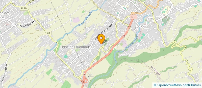 localisation de l'entreprise RUST STUDIO  SAINT-PIERRE