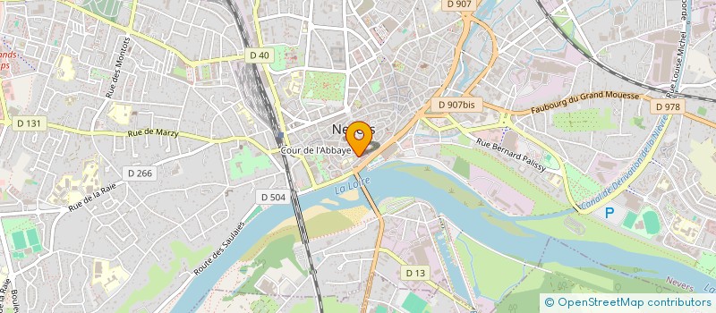 localisation de l'entreprise RUSTER BATIMENT à NEVERS