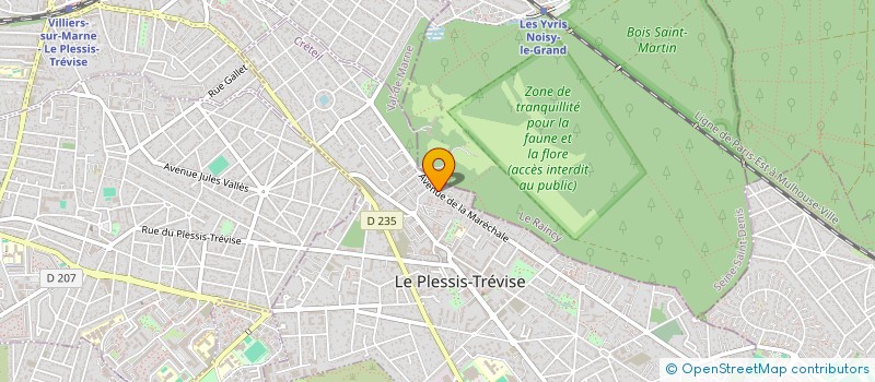localisation de l'entreprise RUSTH à LE PLESSIS-TREVISE