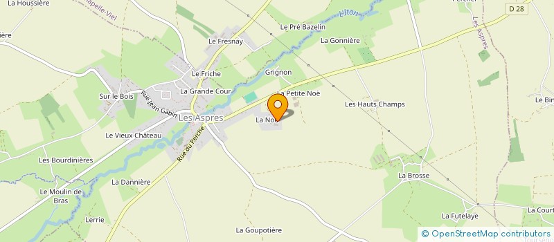 localisation de l'entreprise RUSTICHELLA à LES ASPRES