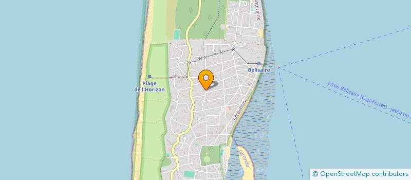 localisation de l'entreprise RUSTMANN & ASSOCIES - PROPRIETES DE PRESTIGE  LEGE-CAP-FERRET