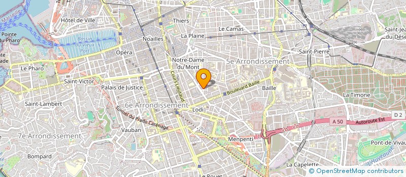 localisation de l'entreprise RUSTY INVESTISSEMENT à MARSEILLE