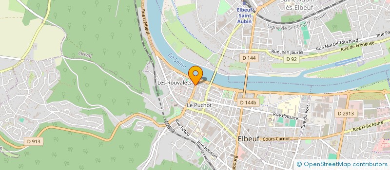 localisation de l'entreprise RUSU CONSTRUCTIONS à ELBEUF