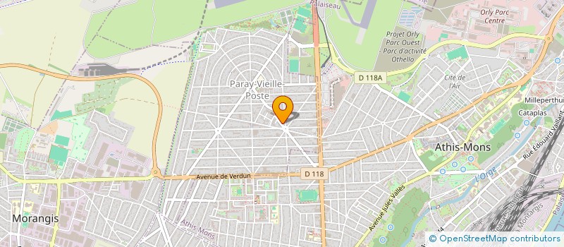 localisation de l'entreprise RUSUHUB à PARAY-VIEILLE-POSTE