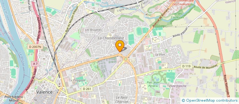localisation de l'entreprise RUTABAGA CONNEXION à VALENCE