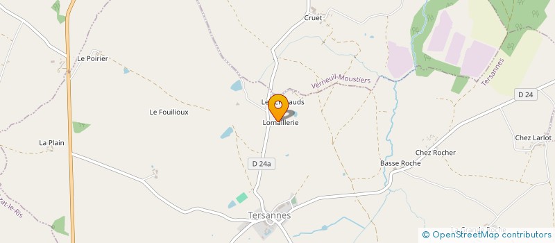 localisation de l'entreprise RUTABAGA, TOPINAMBOUR, TETE DE VEAU  LUSSAC-LES-EGLISES