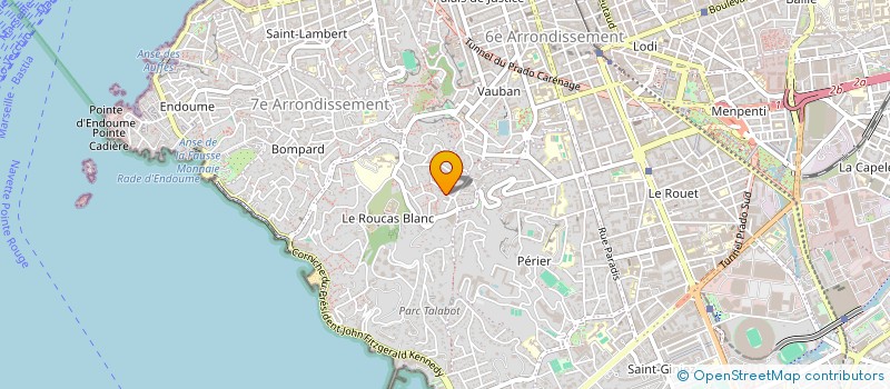 localisation de l'entreprise RUTALI à MARSEILLE