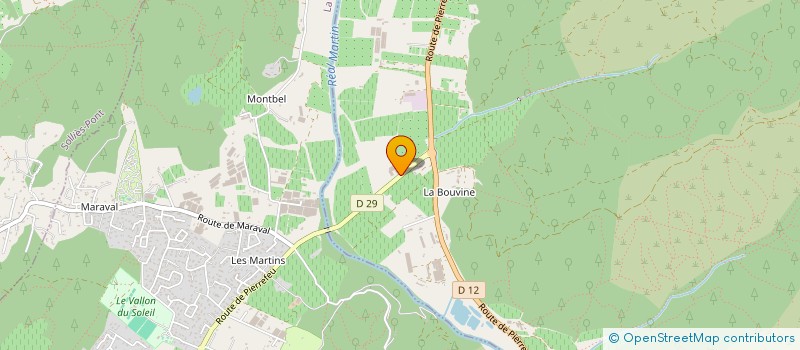 localisation de l'entreprise RUTENIA à HYERES