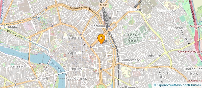 localisation de l'entreprise RUTH DISTRIBUTION à TOULOUSE
