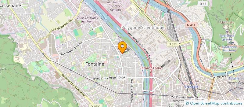 localisation de l'entreprise RUTIGLIANO A.  FONTAINE