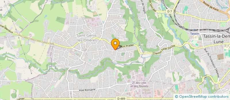 localisation de l'entreprise RUTILUS  SAMOENS