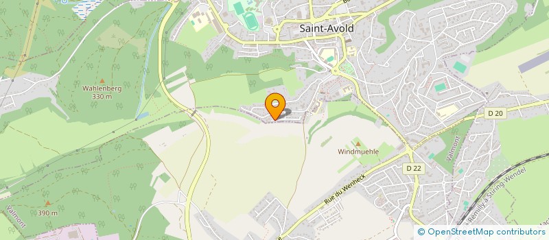 localisation de l'entreprise RUTSCHKE CONSULTING  SAINT-AVOLD