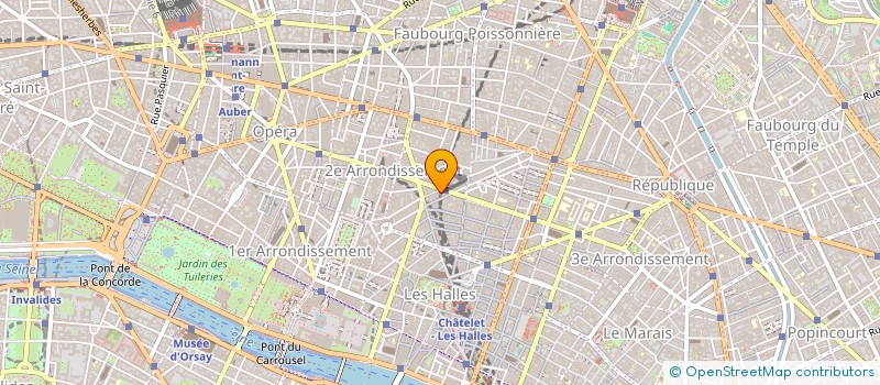 localisation de l'entreprise RUTY CREATION  PARIS